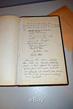 Un Siècle De Progrès Registre Des Invités Goss Printing Press Chicago