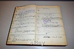 Un Siècle De Progrès Registre Des Invités Goss Printing Press Chicago