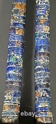 Un collier en lapis-lazuli JBIRD unique de Philadelphie, États-Unis, du XXe siècle