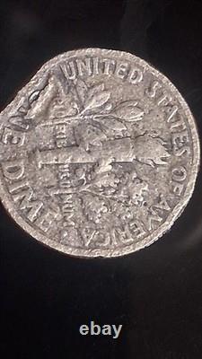 Un dime rare unique en son genre, idéal pour toute collection. Erreur de double frappe