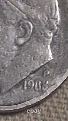 Un dime rare unique en son genre, idéal pour toute collection. Erreur de double frappe