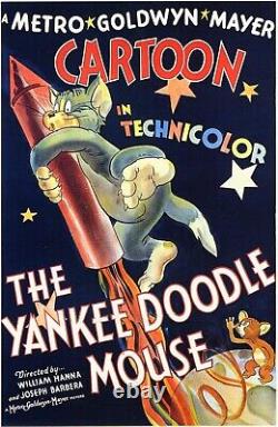 Un exemplaire unique, autographié / signé, Yankee Doodle Tom et Jerry de Hanna Barbera