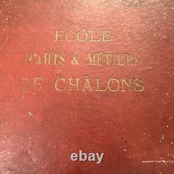 Un exemplaire unique et rare : Dessins mécaniques d'étudiants en génie français de 1883
