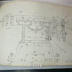 Un exemplaire unique et rare : Dessins mécaniques d'étudiants en génie français de 1883