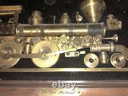 Un-of-a-kind Railroad Railroad Metal Wall Art Par Phillipe Michaud-steampunk