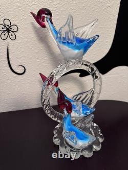 Un oiseau en verre rare et magnifique, unique en son genre, en très bon état, regardez
 <br/>  