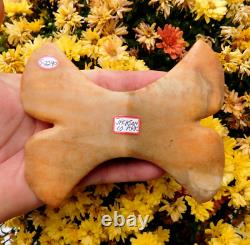 Une Pièce Maîtresse De L'arkansas Quartz Double Crescent X-bannerstone Coll Coa