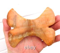 Une Pièce Maîtresse De L'arkansas Quartz Double Crescent X-bannerstone Coll Coa