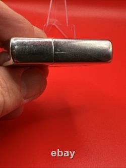 Unico Très Rare Zippo Golfeur 1950-1957 #2517191 Parfait État