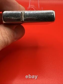 Unico Très Rare Zippo Golfeur 1950-1957 #2517191 Parfait État