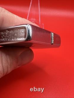 Unico Très Rare Zippo Golfeur 1950-1957 #2517191 Parfait État