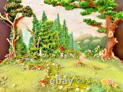 Unique, Affichage de la Forêt Magique 3D de Faerie Glen