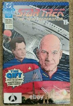 Unique En Son Genre. Star Trek Next Generation Custom Rings & First & Last DC Comic