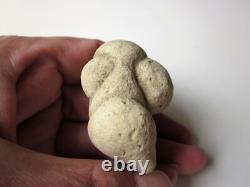 Unique en son genre ! Amulette totem en pierre extraterrestre ancienne extrêmement rare, 20-30 av. J.-C.