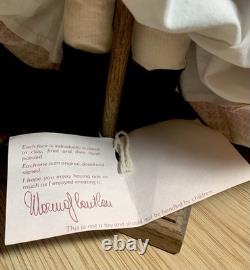 VTG Grand-mère à Louer Personnage par Marina Cantlon 1985 Fait Main - Unique