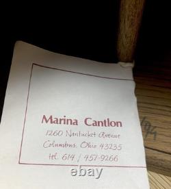 VTG Grand-mère à Louer Personnage par Marina Cantlon 1985 Fait Main - Unique