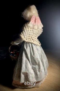 VTG Grand-mère à Louer Personnage par Marina Cantlon 1985 Fait Main - Unique