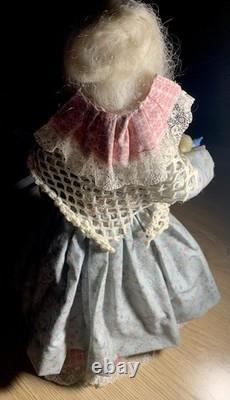 VTG Grand-mère à Louer Personnage par Marina Cantlon 1985 Fait Main - Unique