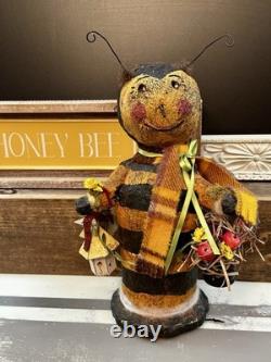 VTG Krisnick par Tom Panetta Bourdonné sur pied fait main primitif 15 USA