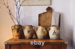 Vase Arbre de Vie du Sud de l'Italie Unique des Années 1800