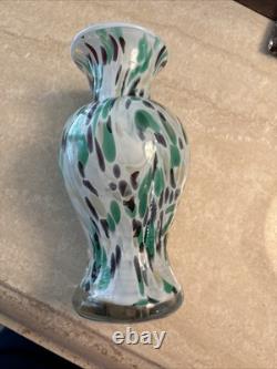 Vase signé John Fenton Fenton Collectibles unique en son genre dans le Missouri