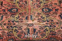 Vers les années 1920 5' 5 x 6' Tapis oriental authentique Lilihan unique en son genre
