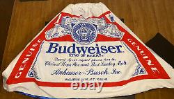 Vintage Budweiser Budman Années 1970 Costume Rare Un D'une Sorte De Collection Halloween