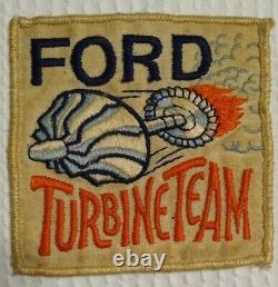 Vintage Ford Patch Uber Rare Une D'une Sorte De Gaz Turbine Développement Équipe Fomoco