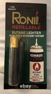 Vintage Unique? Excellent? Briquet Ronson Ronii