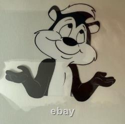 Warner Bros Friz Freleng Cel signé de Pepe Le Pew, pièce unique