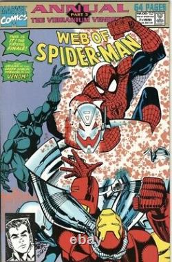 Web Of Spider-man Annuel 7 (pg 23) Une Des Sortes Marvel Color Guide Avec Des Notes