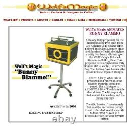 Wolf's Magic Rare Piece One Of A Kind Wolf's Magic Bunny Blammo Box-signed