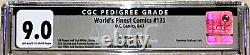 World's Finest #135 CGC 9.0, Grade de pedigree CGC Mohawk Valley, pièce unique