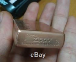 Zippo Cuivre Marlboro Gravé 5 Faces. Nouveau, Unique En Son Genre